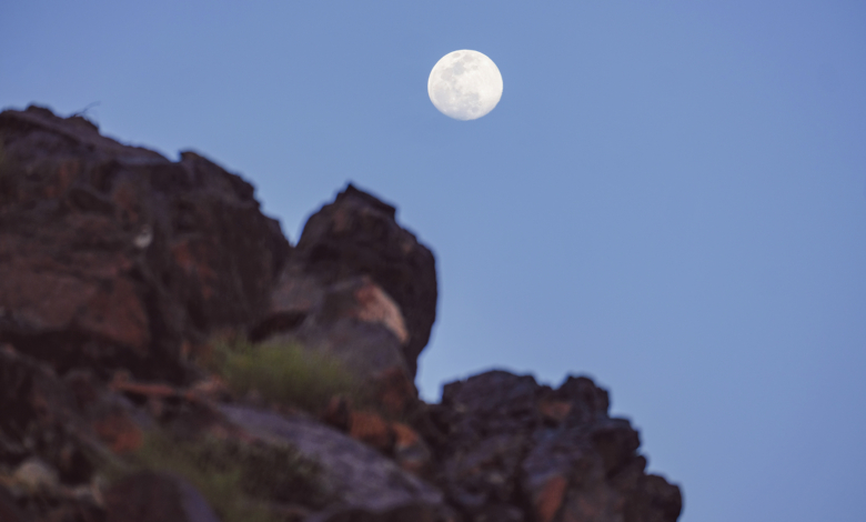 Strawberry Moon in the UAE