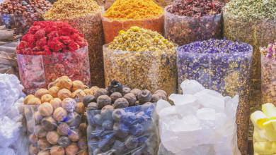 Photo of UAE’s  souks vibrant colors in Pictures