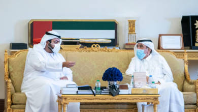 Photo of Hamdan bin Rashid receives Fujairah Crown Prince