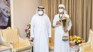 Photo of Fujairah CP receives winner of UAE President’s chess cup