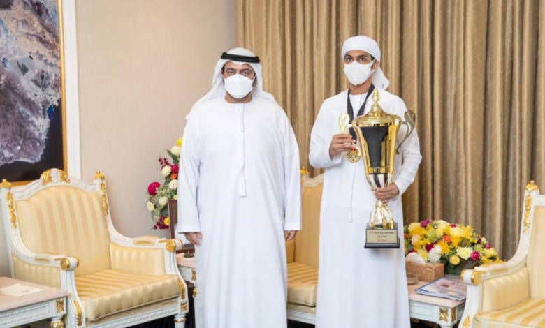 Fujairah CP receives winner of UAE President’s chess cup
