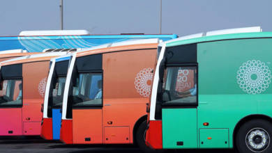 Photo of Expo Rider and RTA buses
