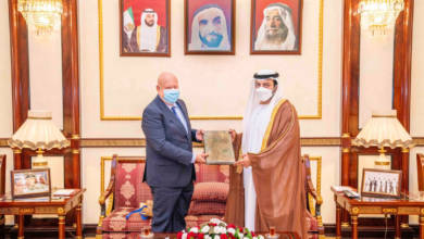 Photo of Fujairah CP receives ambassadors from the Central American countries