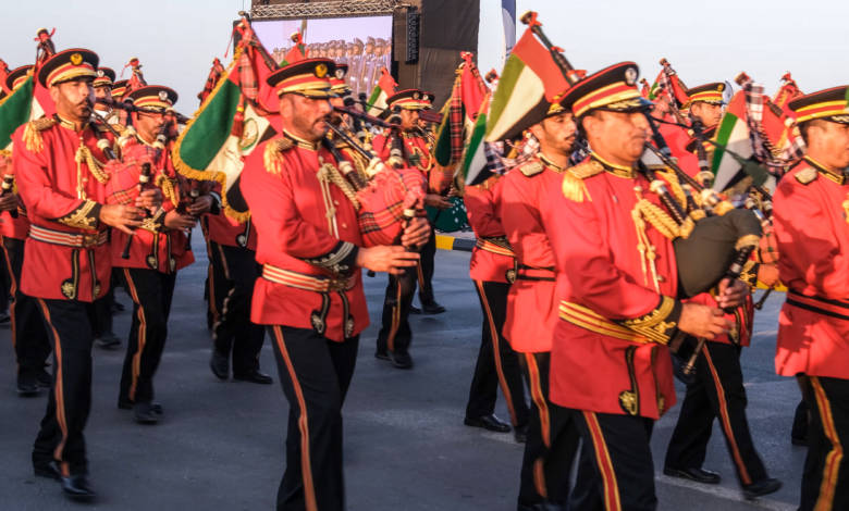 Ministry of Interior’s Golden Jubilee celebration on the Fujairah Corniche