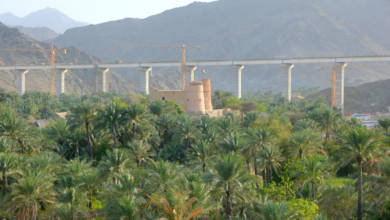 Photo of Highest under bridge structure in the UAE located within Al Bithnah, Fujairah