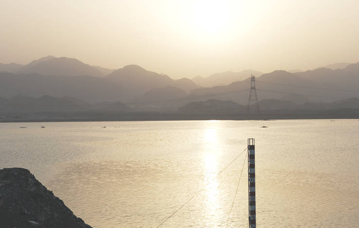 Photo of In Photos: Dam waters at highest levels after heavy rains in Fujairah.