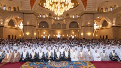 Photo of Fujairah Ruler performs Eid Al Adha prayers