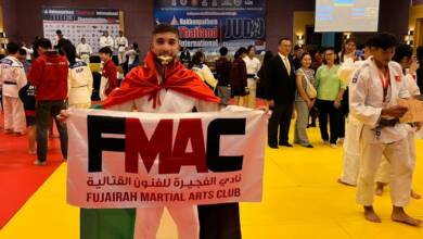 Photo of Saeed Al Naqbi wins gold in Thailand International Judo Championship