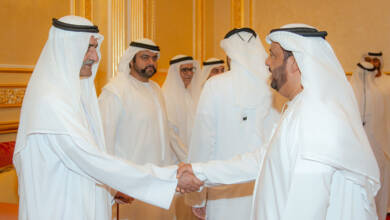 Photo of Ruler of Fujairah receives Ramadan well-wishers