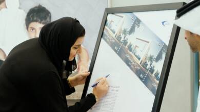 Photo of Emirates Post issues commemorative stamp, marking Supreme Council for Motherhood and Childhood’s 20th anniversary